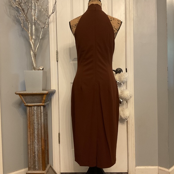 RACHEL Rachel Roy Harland Halter Midi Dress - Picture 3 of 5